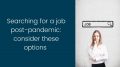 job search post-pandemic