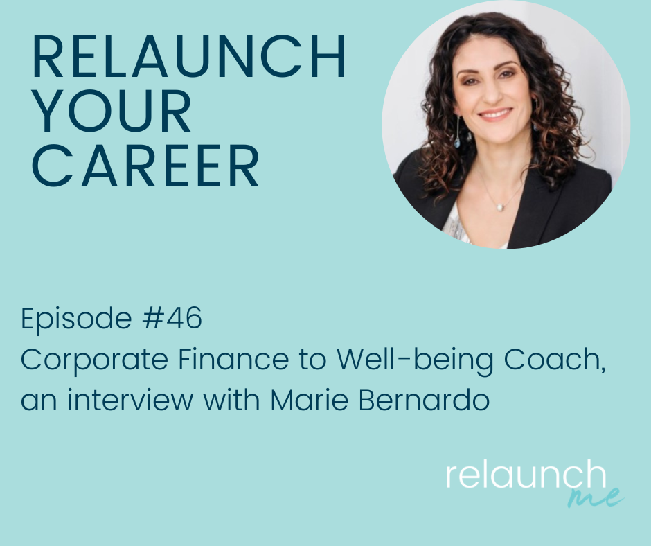 Relaunch Your Career Podcast Leah Lambart